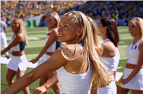 Oregon Cheerleaders