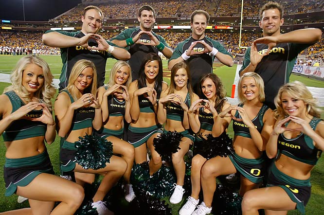 Oregon Cheerleaders