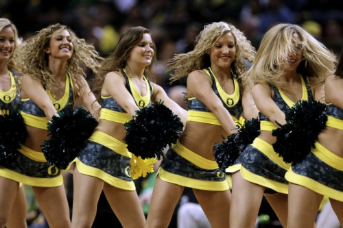 Oregon Cheerleaders