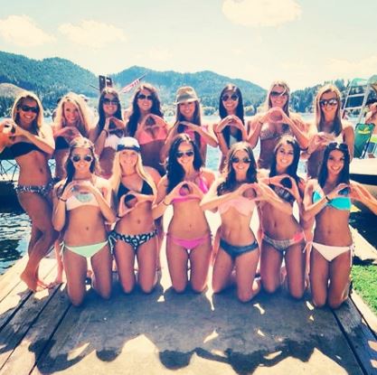 Oregon Cheerleaders